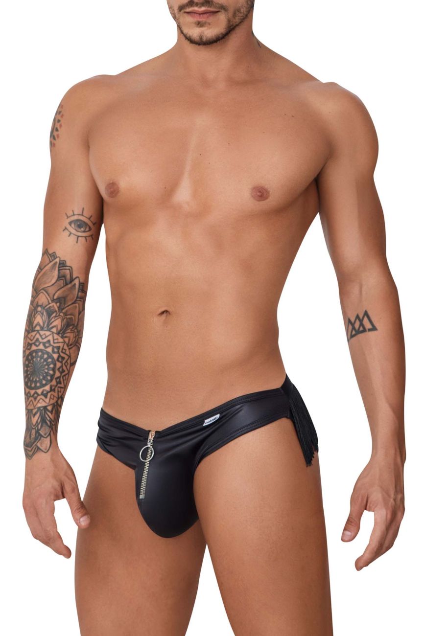 CandyMan Fringe Jockstrap - Black