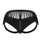 CandyMan Fringe Jockstrap - Black