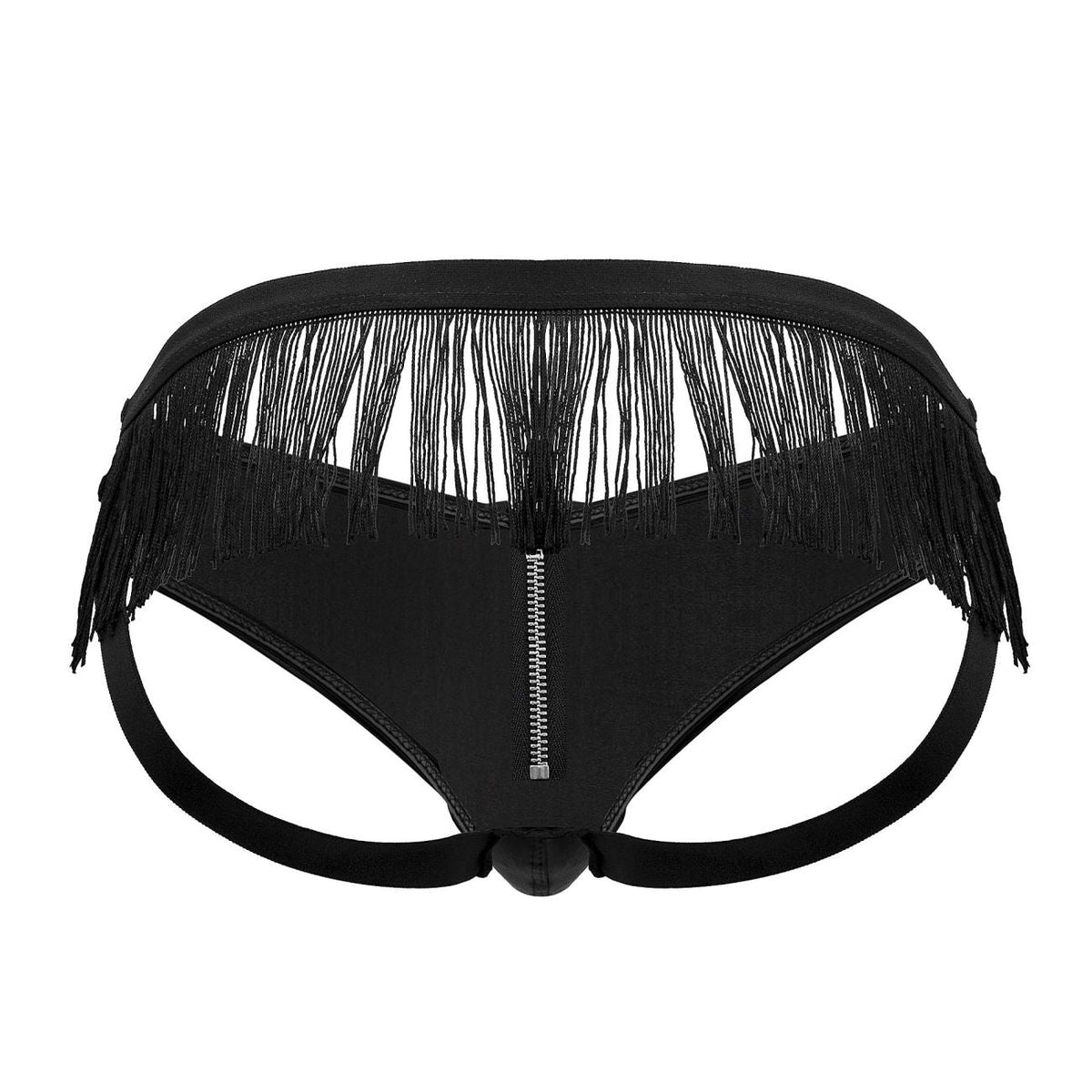 CandyMan Fringe Jockstrap - Black