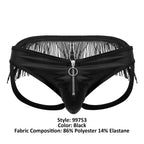 CandyMan Fringe Jockstrap - Black