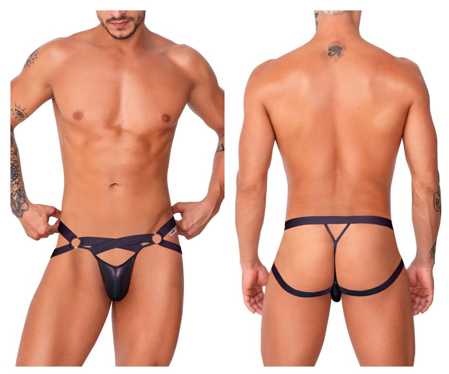 CandyMan Jock G-String - Black