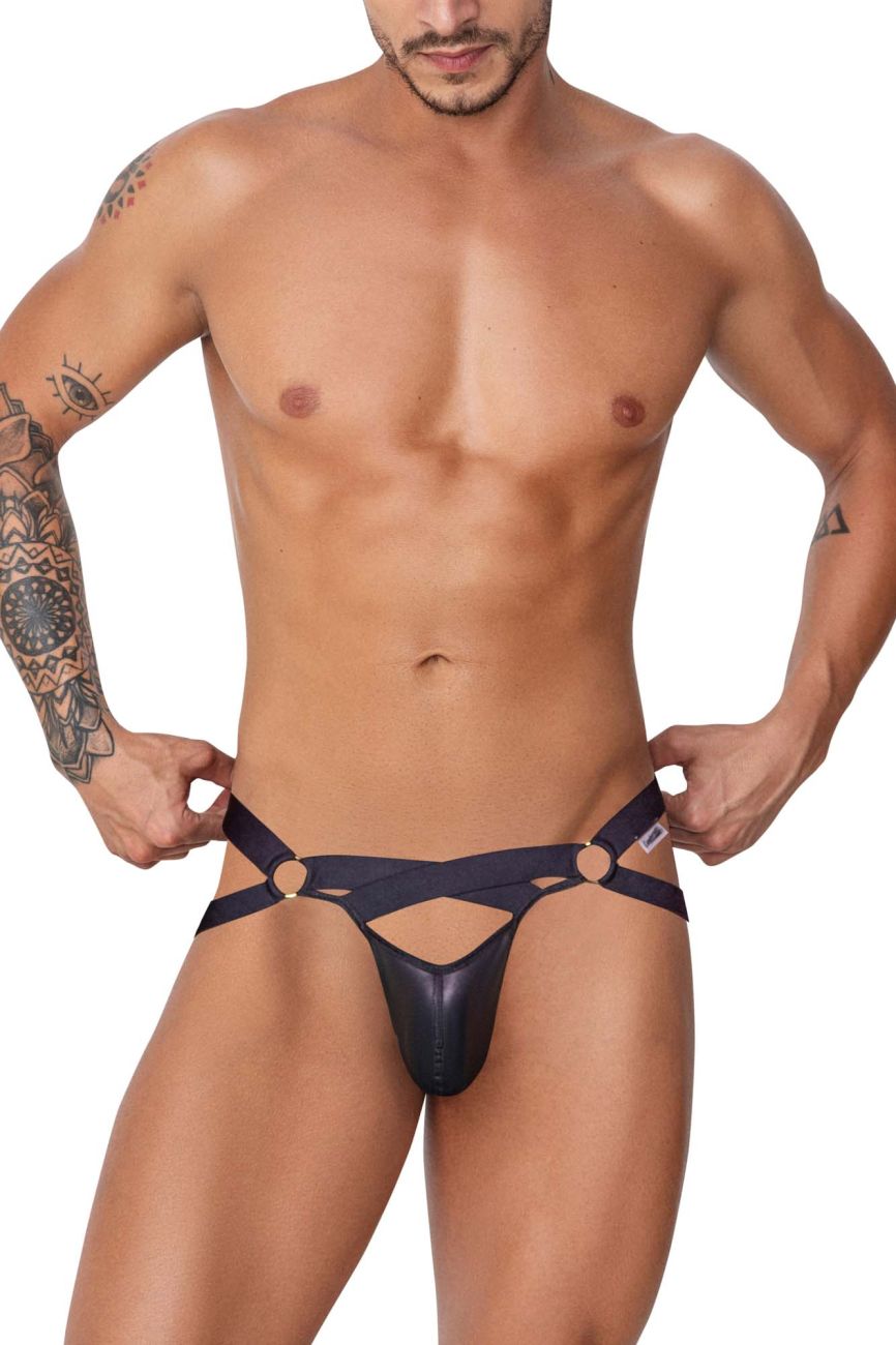 CandyMan Jock G-String - Black