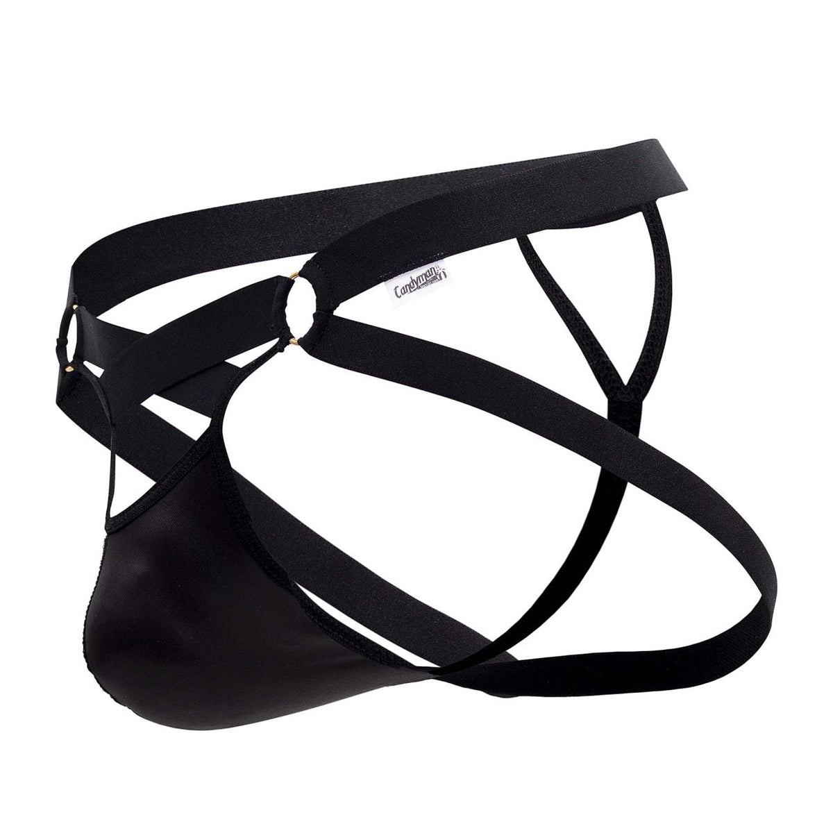 CandyMan Jock G-String - Black