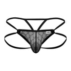 CandyMan Mesh Jock G-String - Black