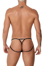 CandyMan Mesh Jock G-String - Black