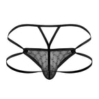 CandyMan Mesh Jock G-String - Black