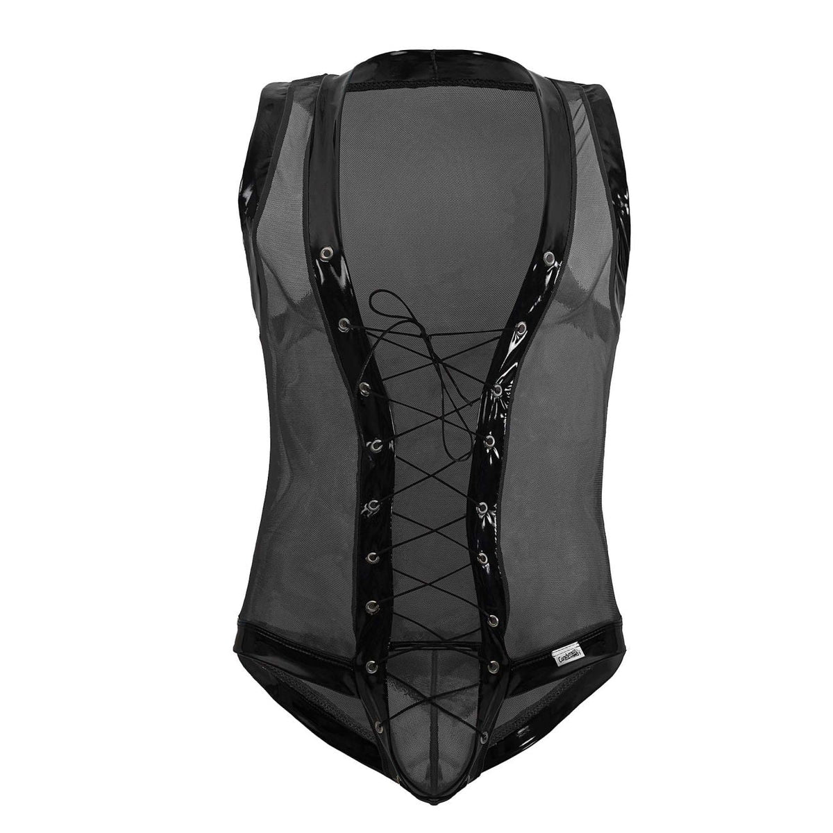 CandyMan Gladiator Bodysuit - Black