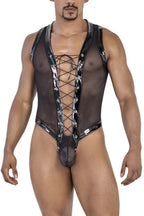 CandyMan Gladiator Bodysuit - Black