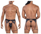 CandyMan Garter Outfit - Black