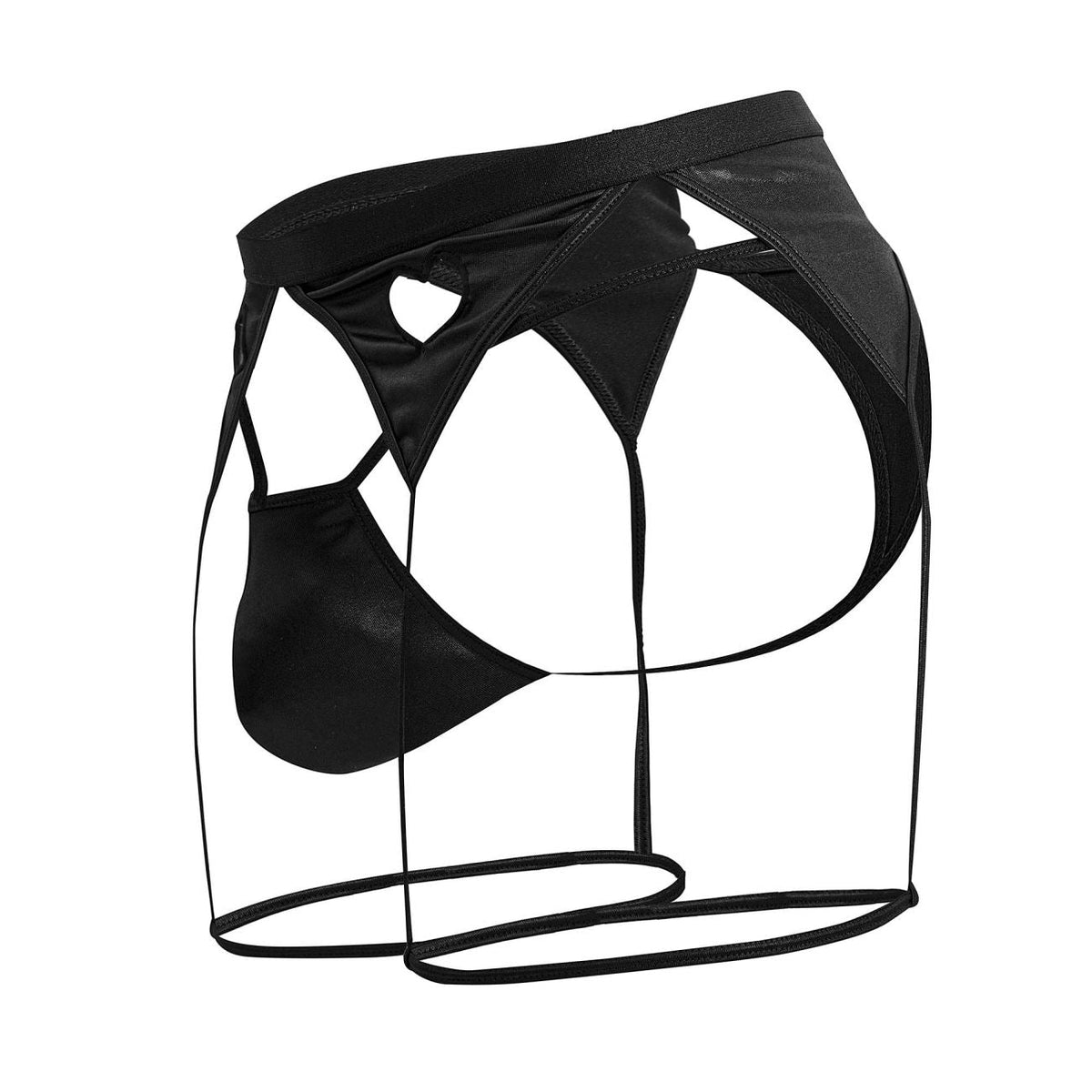 CandyMan Garter Outfit - Black