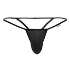 CandyMan Mesh G-String Thongs - Black