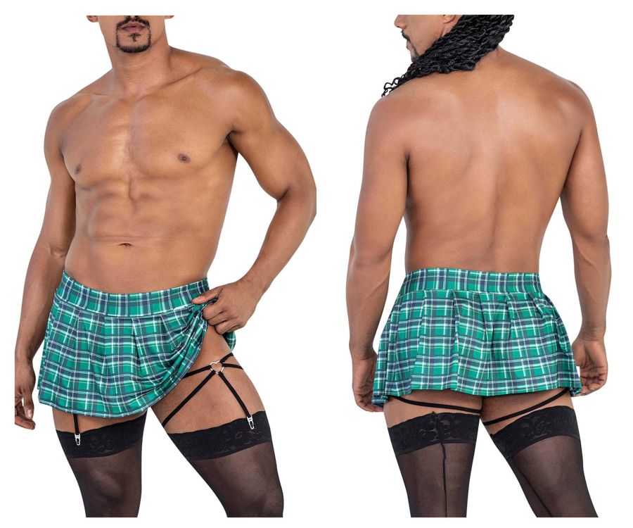 CandyMan Garter Outfit - Green