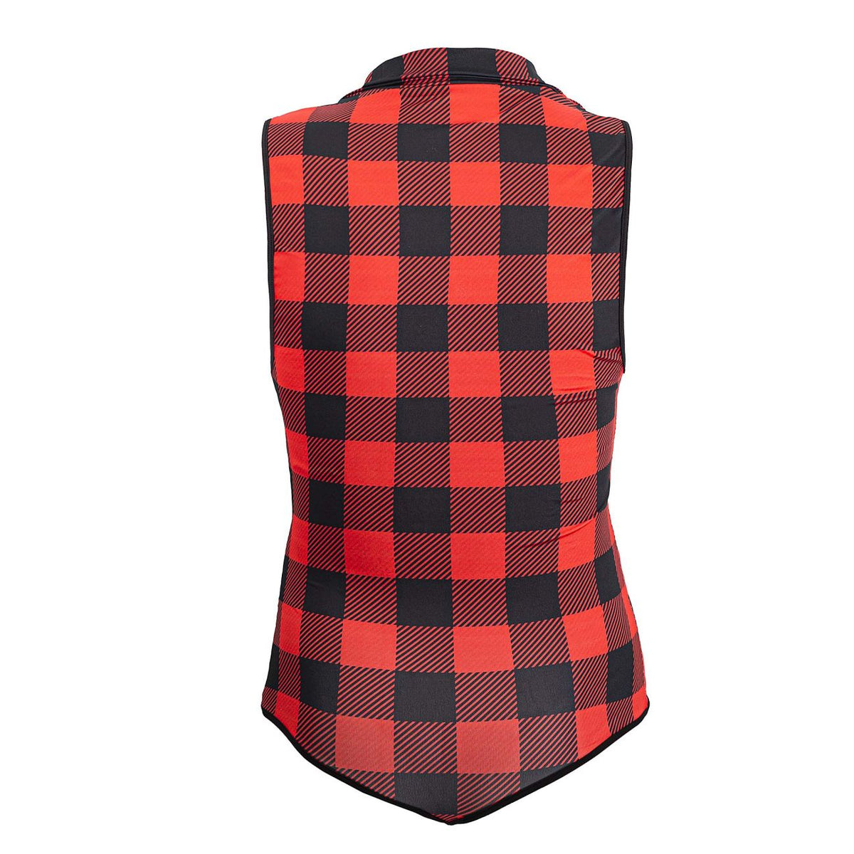 CandyMan Lumberjack Bodysuit - Red