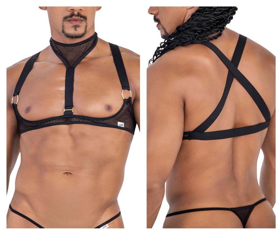 CandyMan Mesh Harness - Black