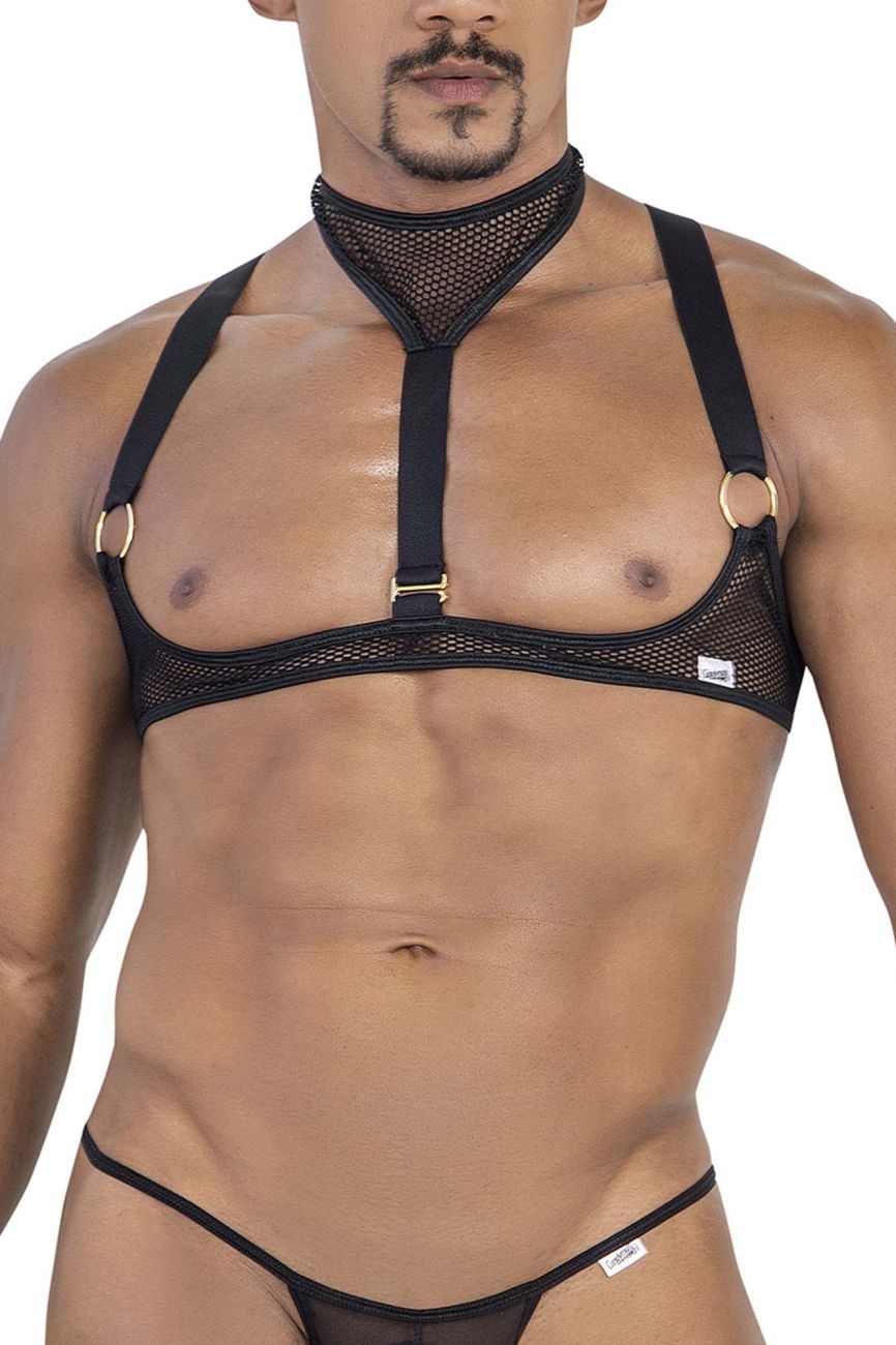 CandyMan Mesh Harness - Black