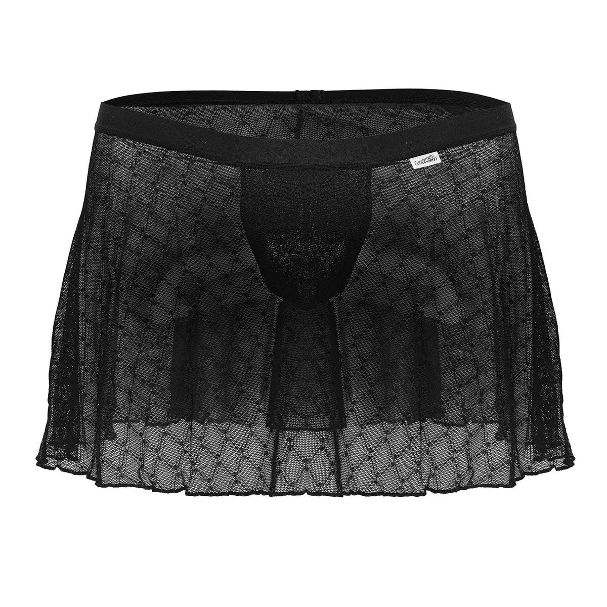 CandyMan Mesh Skirt - Black