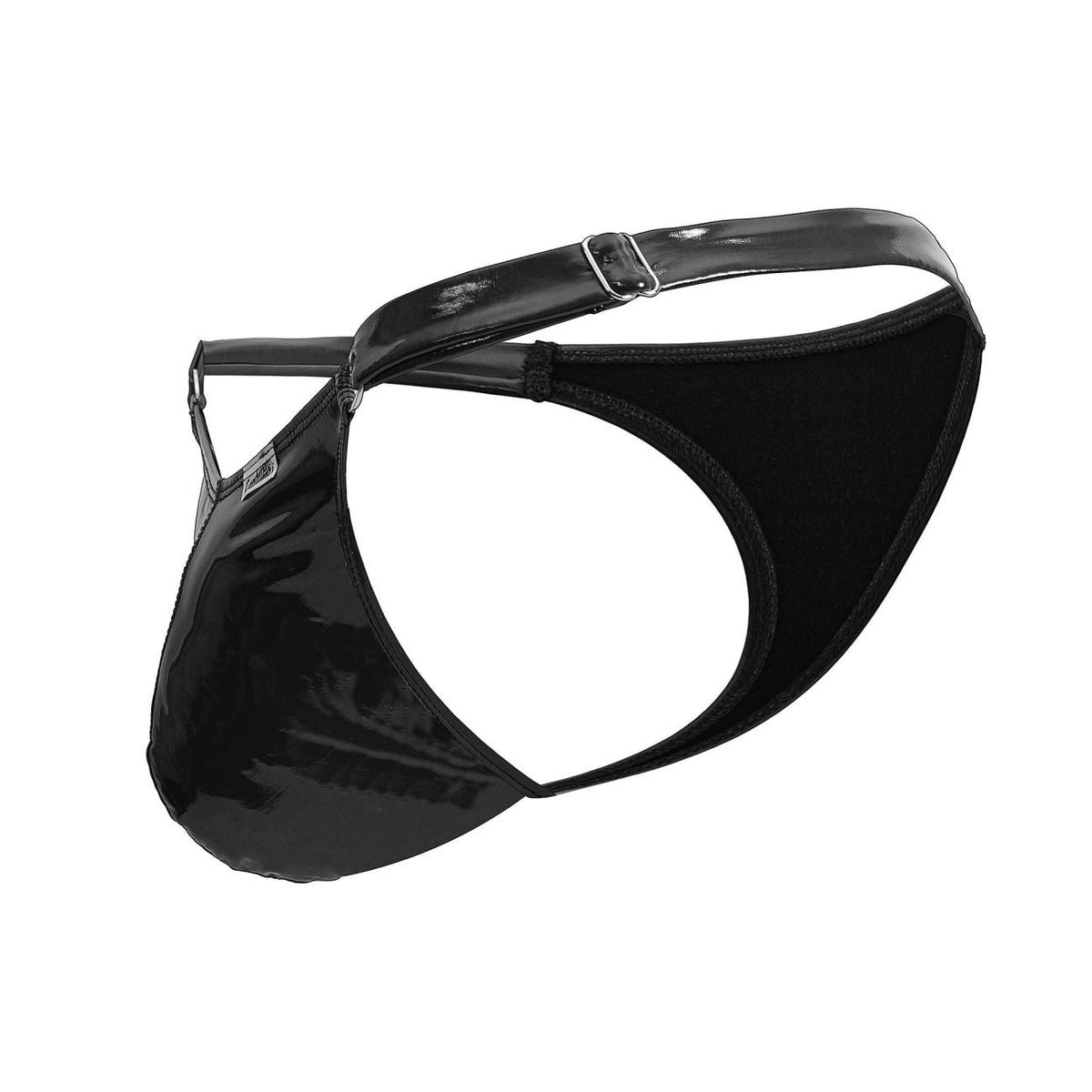 CandyMan Dom Thongs - Gloss Black