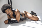CandyMan Dom Thongs - Gloss Black