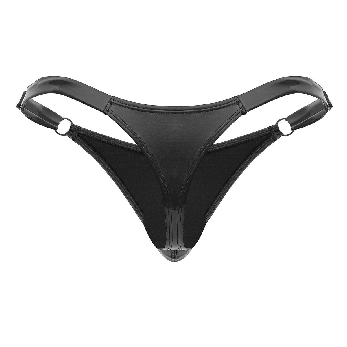 CandyMan Dom Thongs - Gloss Black