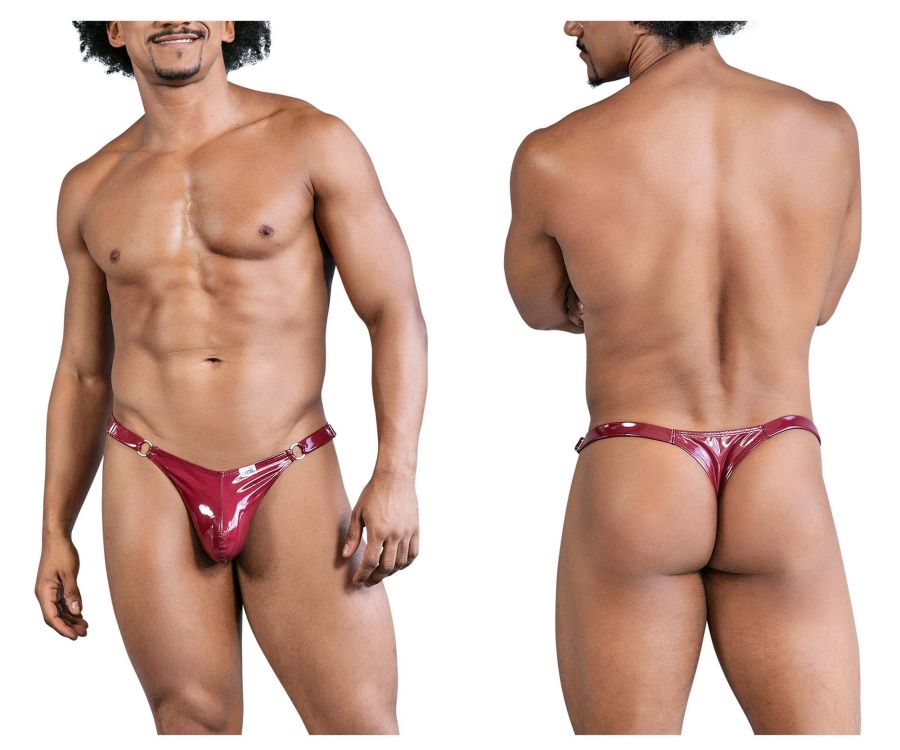 CandyMan Dom Thongs - Gloss Wine