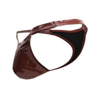 CandyMan Dom Thongs - Gloss Wine
