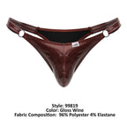 CandyMan Dom Thongs - Gloss Wine