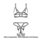 CandyMan Two Piece Outfit - Gray