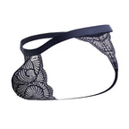 CandyMan Lace Thongs - Blue