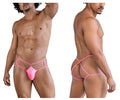 CandyMan Cage Jockstrap - Hot Pink