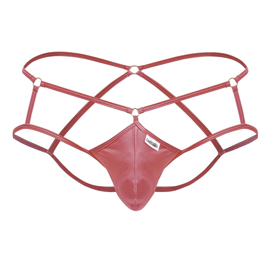 CandyMan Cage Jockstrap - Hot Pink