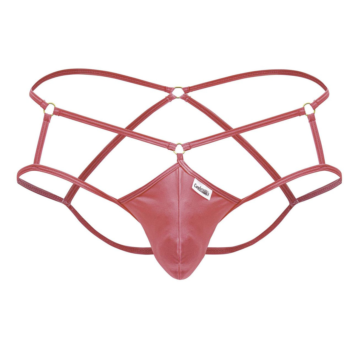 CandyMan Cage Jockstrap - Hot Pink