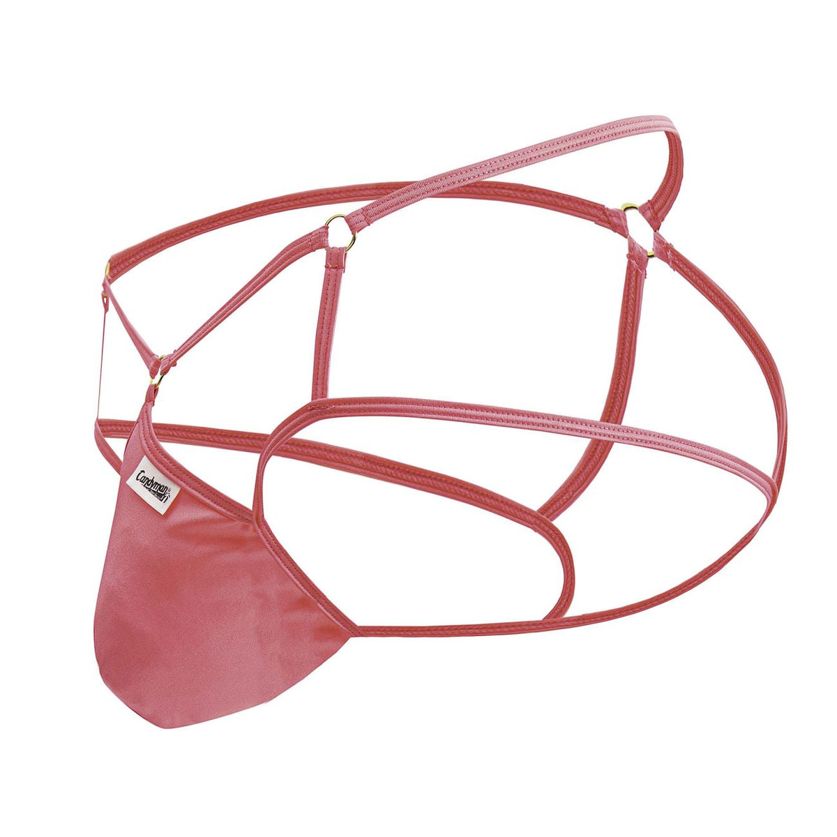 CandyMan Cage Jockstrap - Hot Pink