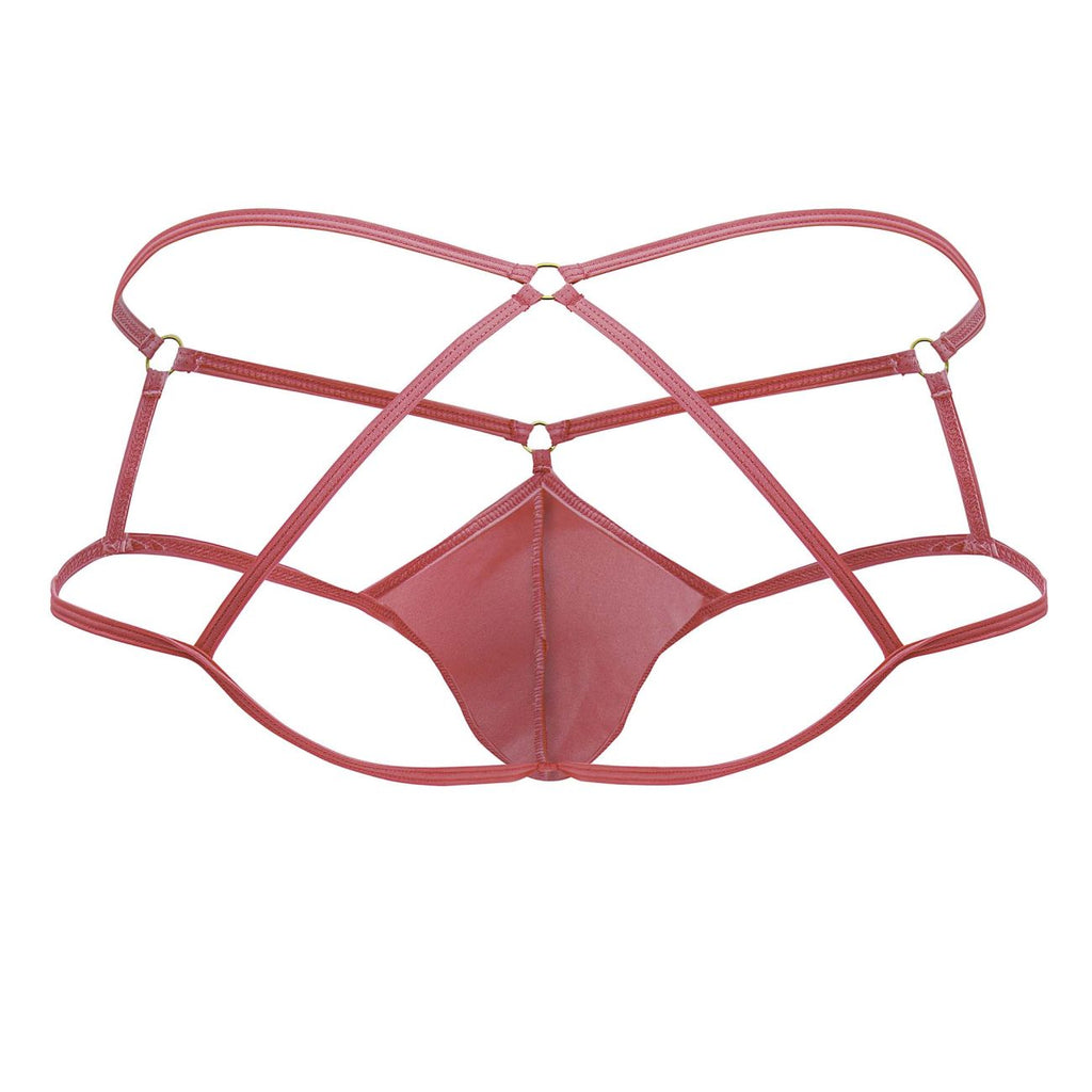 CandyMan Cage Jockstrap - Hot Pink