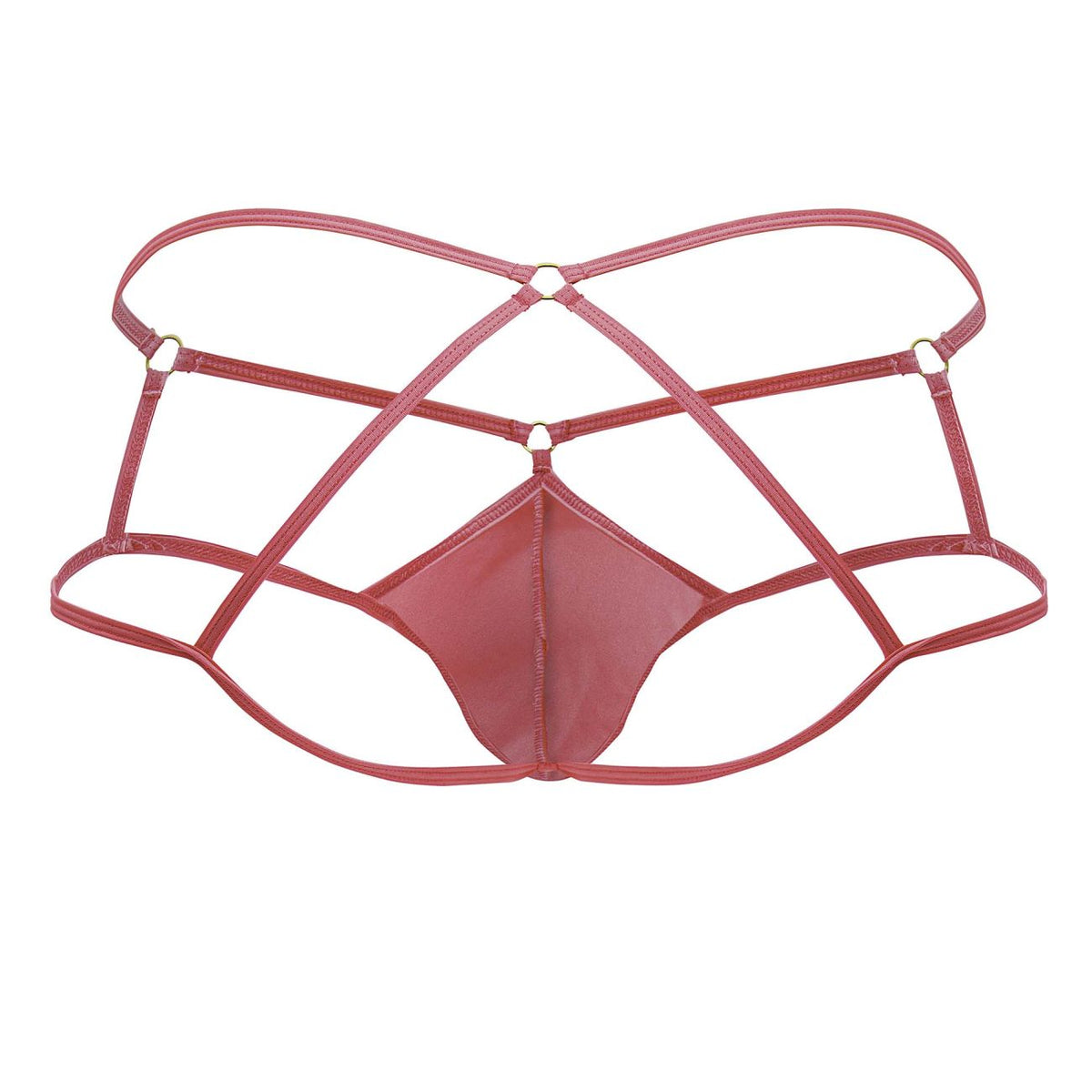 CandyMan Cage Jockstrap - Hot Pink