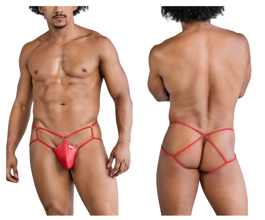 CandyMan Cage Jockstrap - Red
