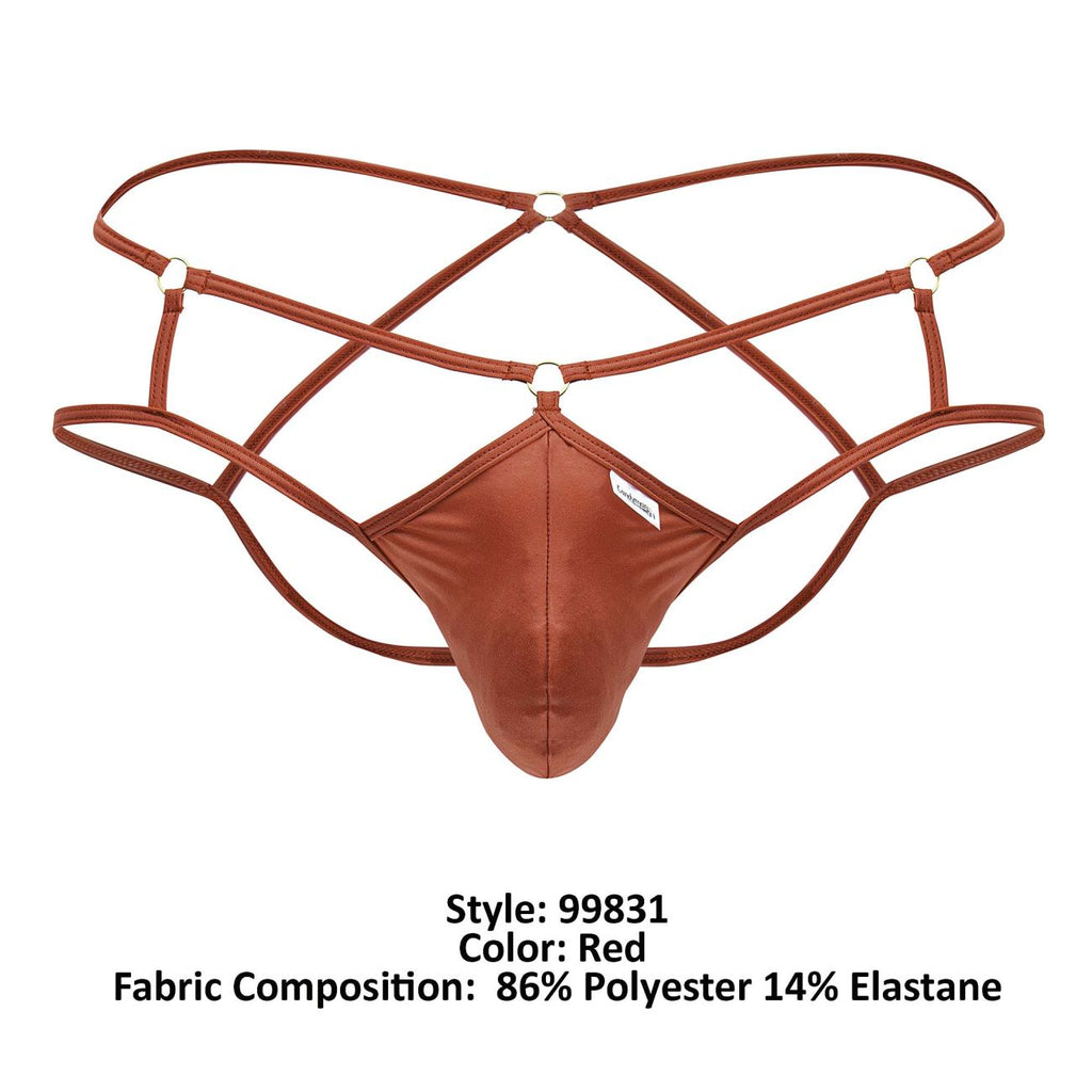 CandyMan Cage Jockstrap - Red