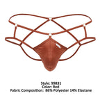 CandyMan Cage Jockstrap - Red