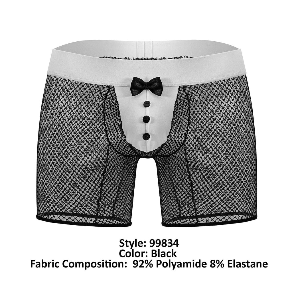 CandyMan Tuxedo Trunks - Black