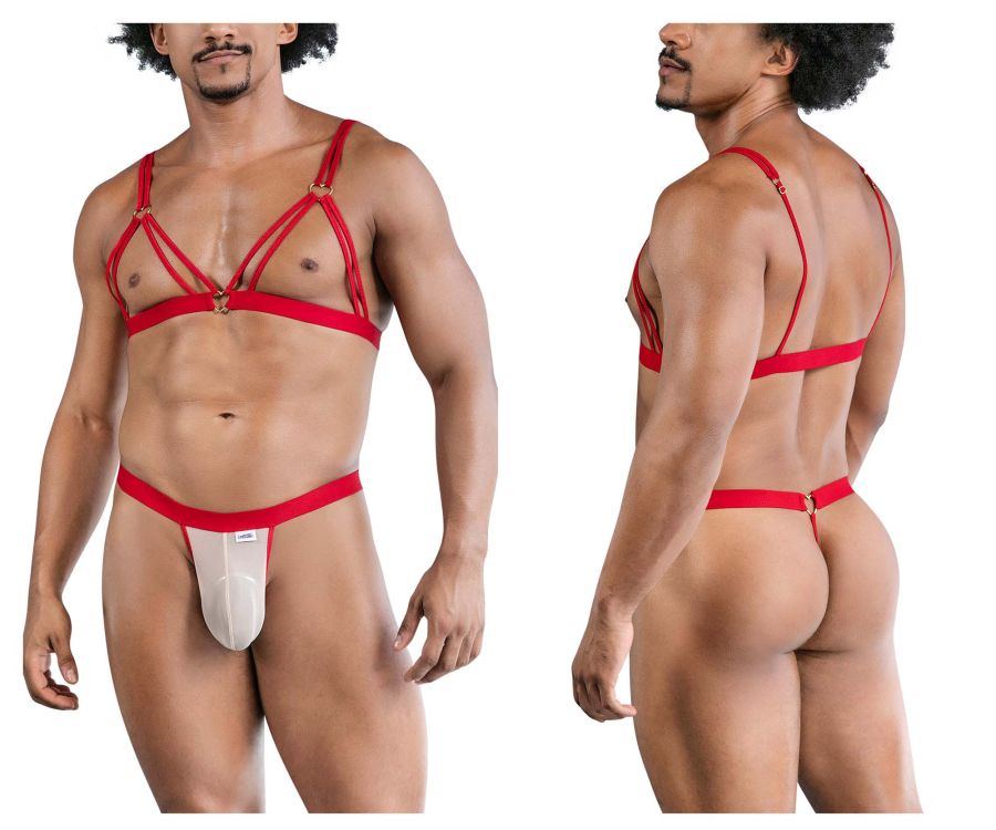 CandyMan Two Piece Outfit - Red