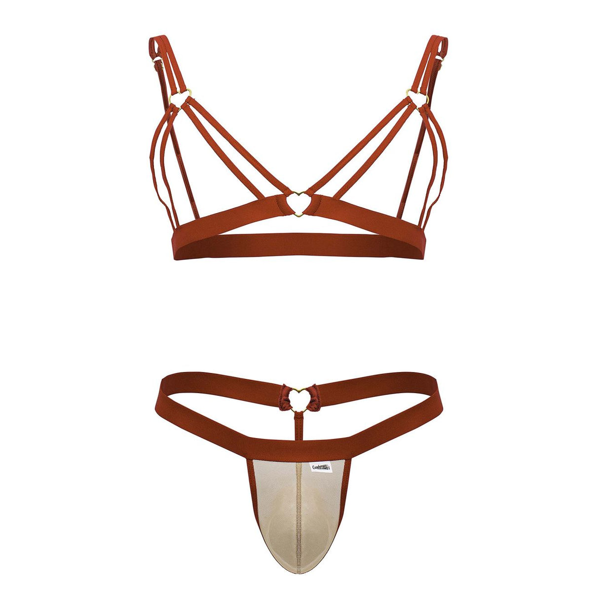CandyMan Two Piece Outfit - Red