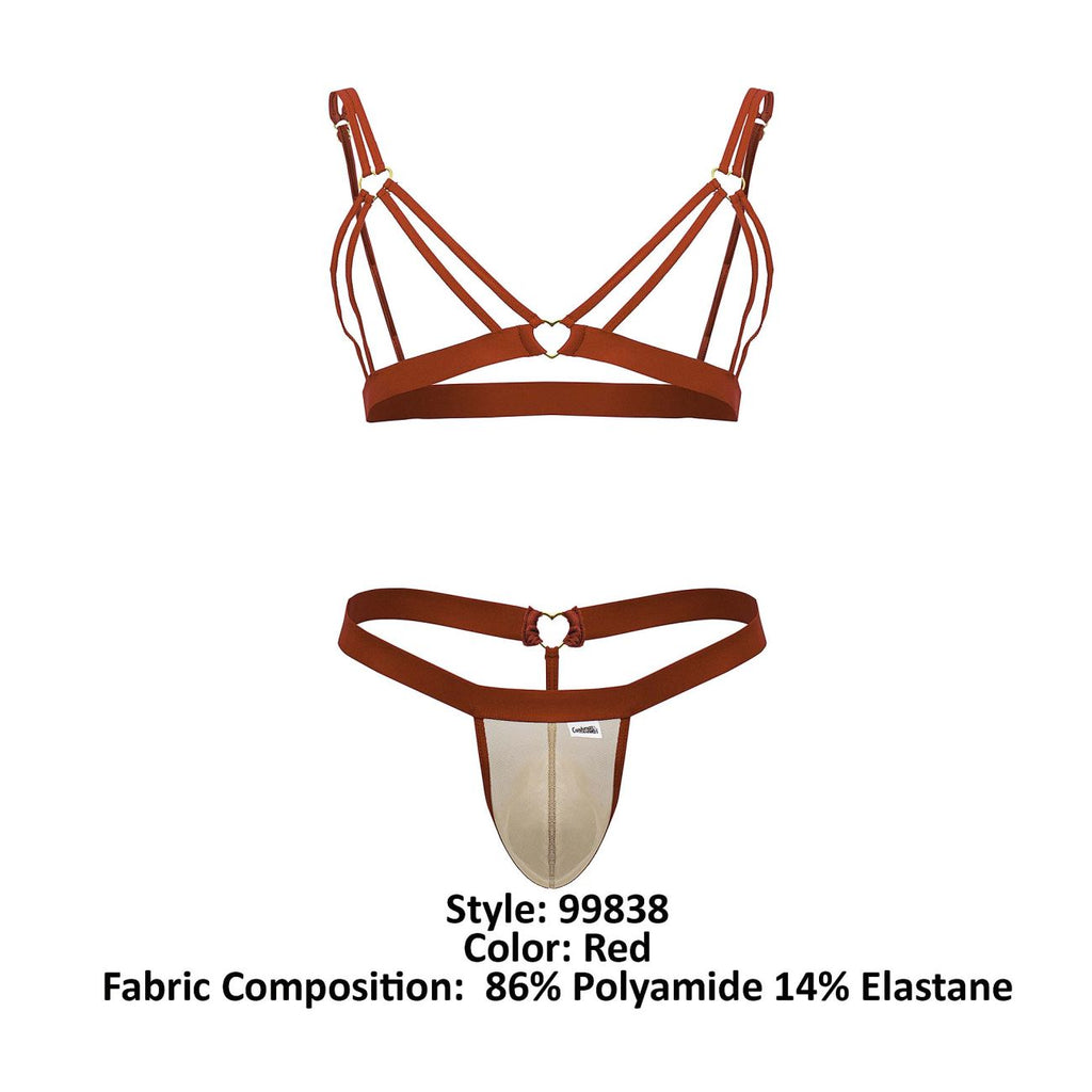 CandyMan Two Piece Outfit - Red