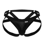CandyMan Crisscross Thongs - Black