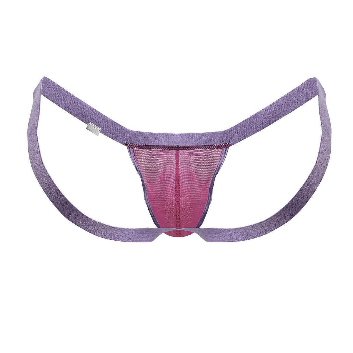 CandyMan Mesh Thongs - Hot Pink