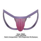 CandyMan Mesh Thongs - Hot Pink