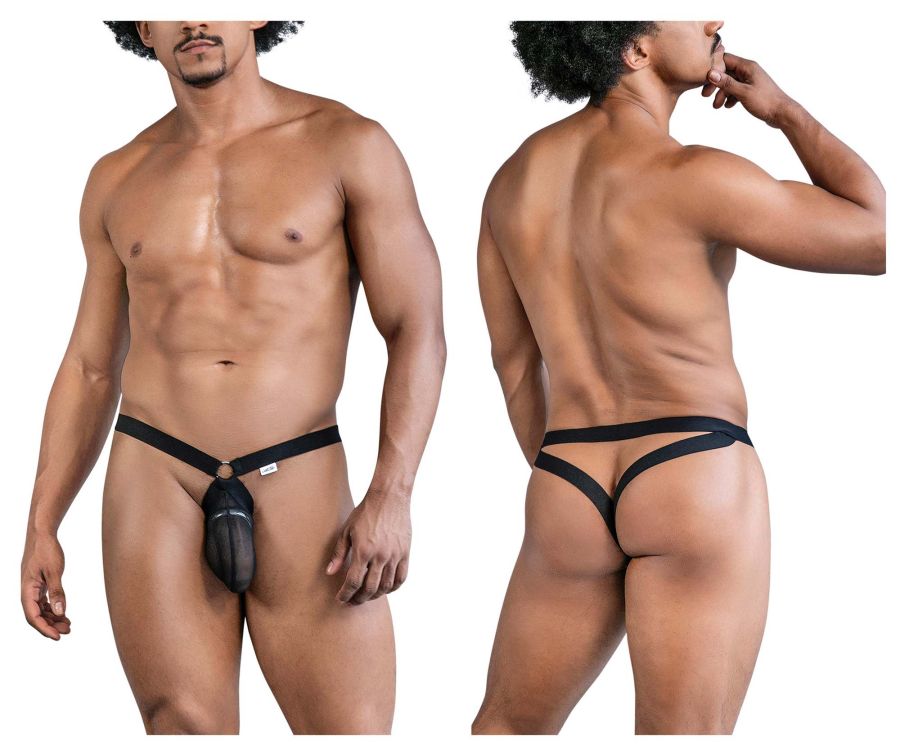 CandyMan Mesh Jockstrap - Black