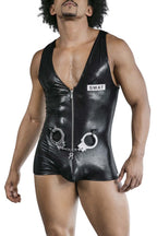 CandyMan Police Bodysuit - Black