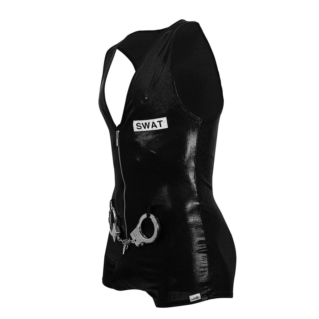 CandyMan Police Bodysuit - Black