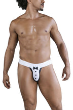 CandyMan Tuxedo Thongs - Black