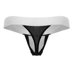CandyMan Tuxedo Thongs - Black