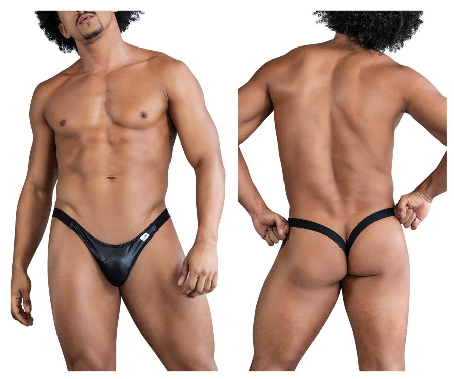 CandyMan Bikini Thongs - Black